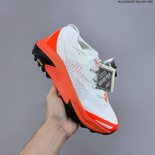 Nike ACG Zegama Trail HV8113 012 white orange black yellow EU 36 45 trail shoe EU 36-45