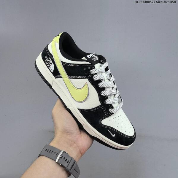 Nike Dunk SB Low off white black pale yellow EU 36-45 skate shoe