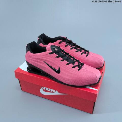 Nike Shox Z 2000 Pink Black Black Purple EU 36-46 Running Shoe - Unisex (BS-62234)
