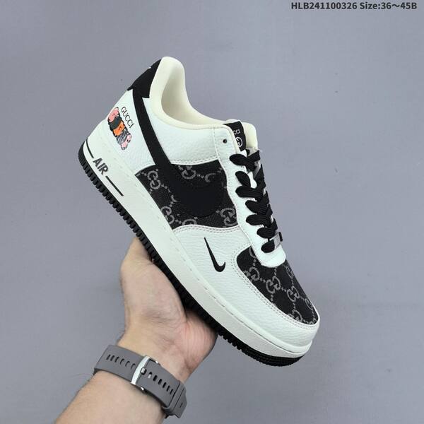 Nike Air Force 1 07 Low off white red blue black EU 36-45 sneaker