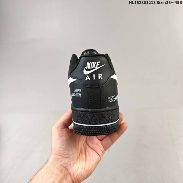 Nike Air Force 1 Low 07 black white multicolor EU 36-45 sneaker