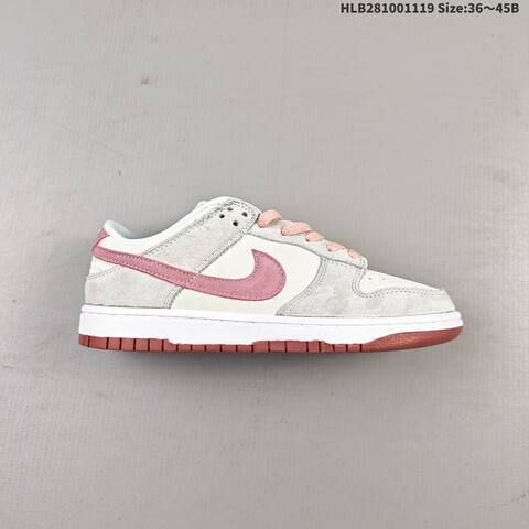 Nike SB Dunk Low Grey Pink White Light Blue EU 36-45 Skate Shoe - Unisex (BS-63434)