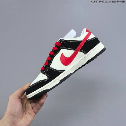Nike Dunk SB Low White Black Red Yellow EU 36-45 Skate Shoe - Unisex (BS-61850)