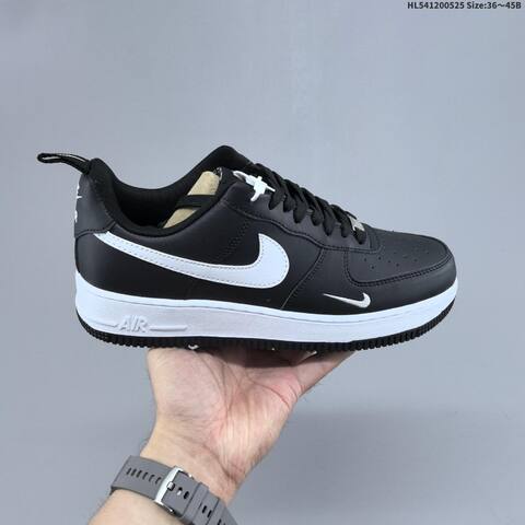 Nike Air Force 1 07 Grey White Black EU 36-45 Sneaker - Unisex (BS-60152)