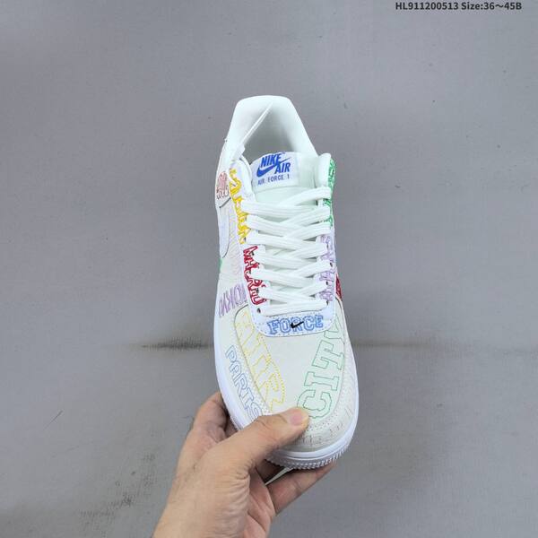 Nike Air Force 1 07 LV8 white multicolor EU 36-45 sneaker