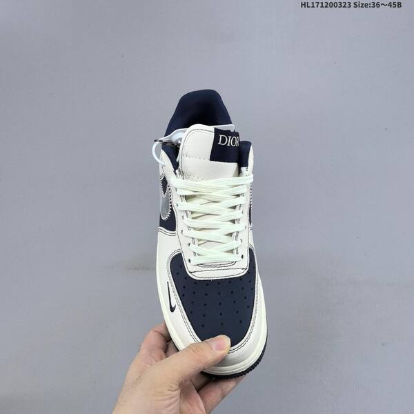 Nike Air Force 1 07 Low sail navy blue grey EU 36-45 sneaker