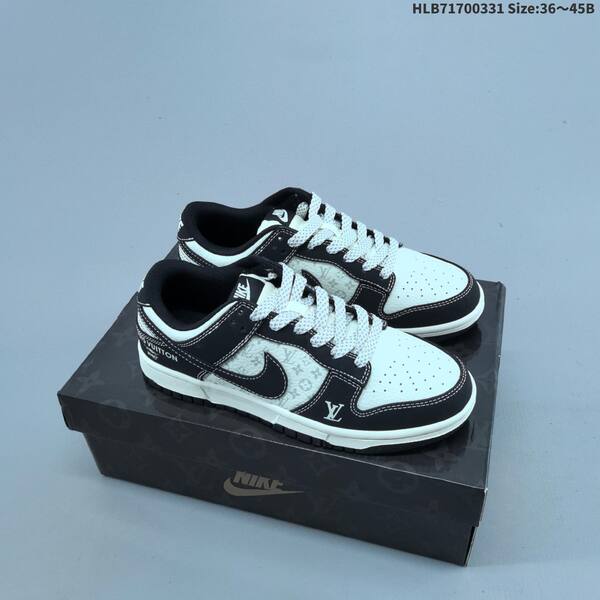 Nike Dunk SB Low black white brown EU 36-45 skate shoe