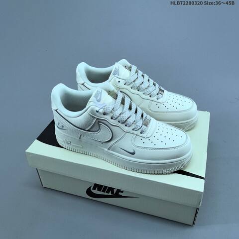 Nike Air Force 1 07 LV8 Off White Grey EU 36-45 skate
