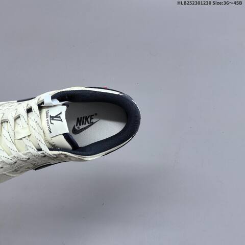 Nike SB Dunk Low Beige Dark Navy White EU 36-45 Skate Shoe - Unisex (BS-62312)