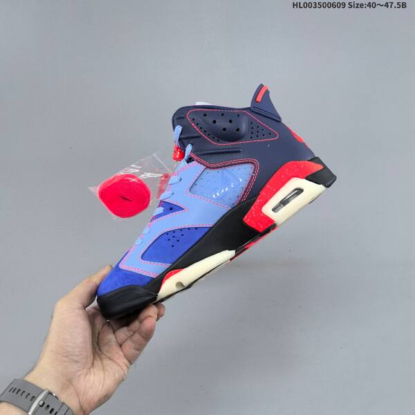 Jordan Air Jordan 6 midnight navy / blue / black / pink 40~47.5 basketball