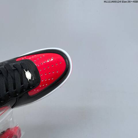 Nike Air Force 1 07 Black Red White EU 36-45 Sneaker - Unisex (BS-61788)