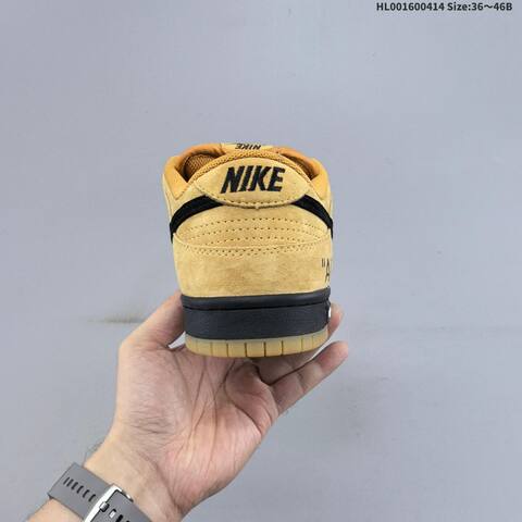 Nike SB Dunk Low Wheat Black Gum EU 36-46 Skate Shoe - Unisex (BS-60756)