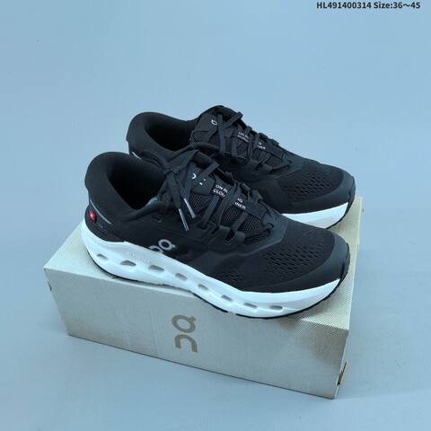 On Cloudrunner 3 Peach White Or Black White EU 36-45 Running Shoe Running Sneakers - Unisex (BS-69676)