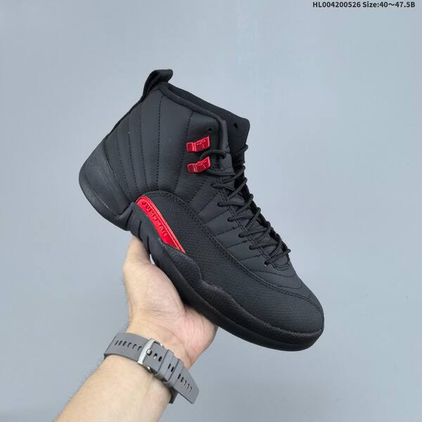 Jordan Air Jordan 12 Retro Black/Red 40~47.5 basketball
