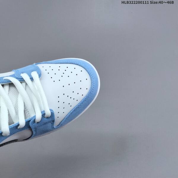 Nike SB Dunk Low Pro white light blue navy blue grey EU 40-46 skate shoe