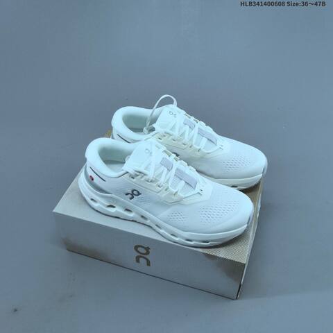 On Running Cloudrunner 3 Wide White Light Grey EU 36-47 Running Shoe Running Sneakers - Unisex (BS-69497)