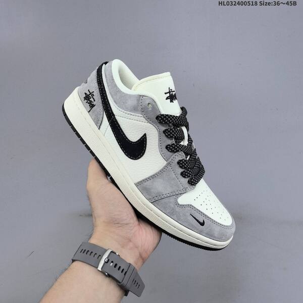 Jordan Air Jordan 1 Low grey/white/black EU 36-45 basketball