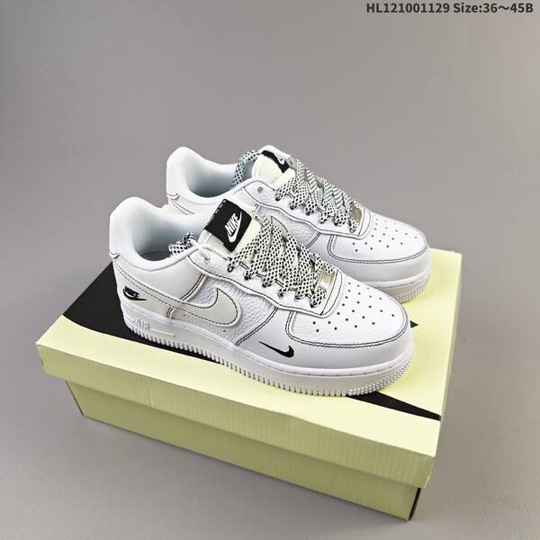 Nike Air Force 1 07 off white grey black EU 36-45 sneaker