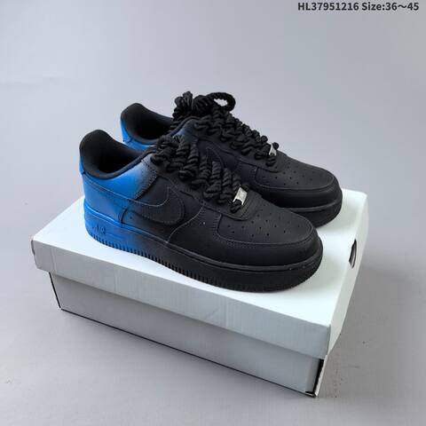 Nike Air Force 1 07 White Gold Black EU 36-45 Sneaker - Unisex (BS-62634)