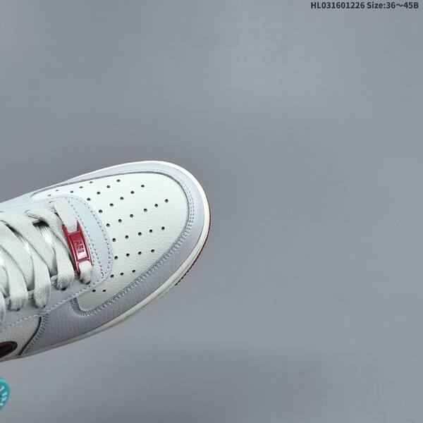 Nike Air Force 1 Low off white dark red sail brown EU 36-45 sneaker