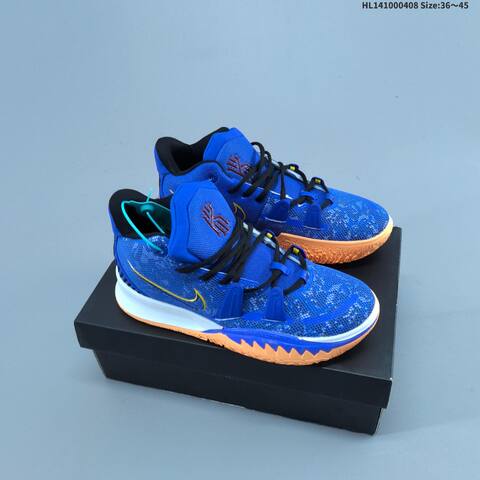 Nike Kyrie 7 Purple Neon Green Yellow Blue EU 36-45 Basketball Shoe - Unisex (BS-60903)