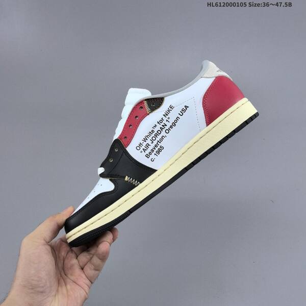 Nike Air Jordan 1 Low x Travis Scott Reverse Mocha white/black/red/khaki 36~47.5 lifestyle