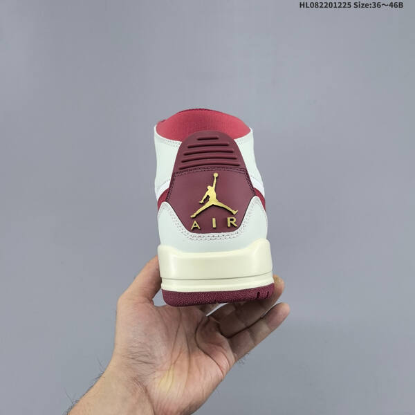 Jordan Air Jordan Legacy 312 white / burgundy / cream / gold 36~46B lifestyle