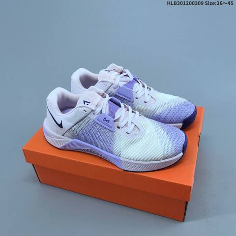 Nike Metcon 10 HJ1875-101 White Silver Light Purple Dark Purple EU 36-45 Training Shoe - Unisex (BS-61413)