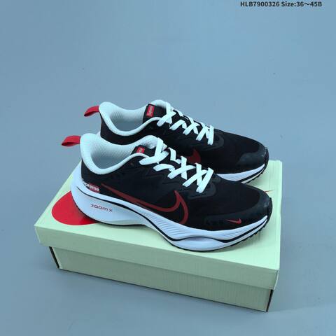 Nike ZoomX White Black Green Red EU 36-45 Running Shoe - Unisex (BS-61132)