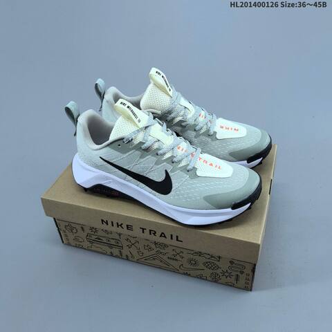 Nike React Wildhorse 10 Mint Green Olive Black White EU 36-45 Trail Shoe - Unisex (BS-61748)