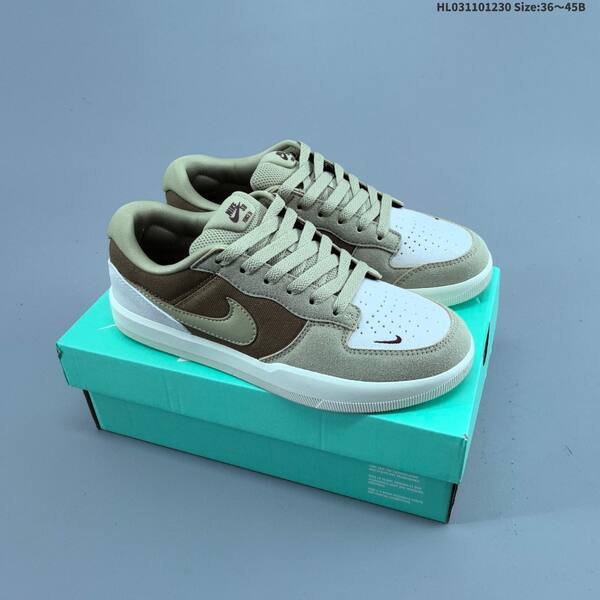 Nike SB Force 58 light grey white EU 36-45 skate shoe