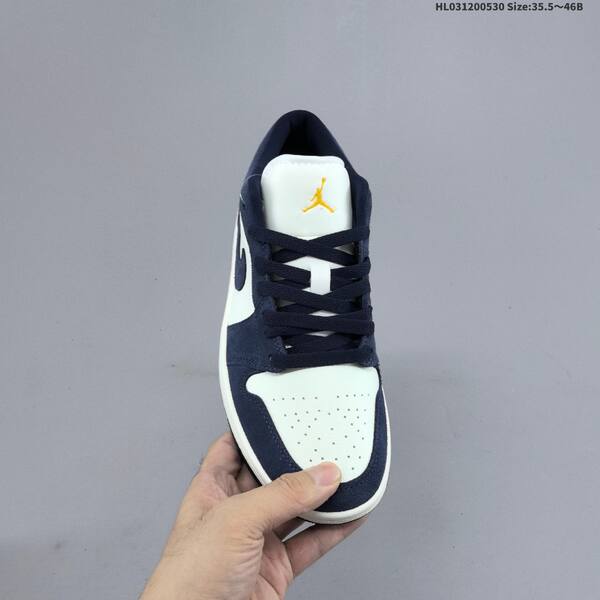 Jordan Air Jordan 1 Low Obsidian Suede navy/white 35.5~46B lifestyle