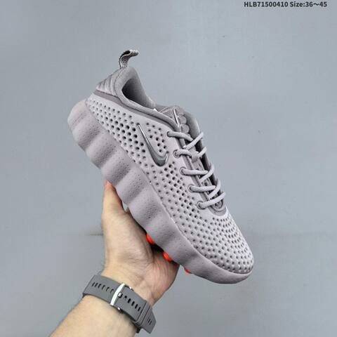 Nike Mind 002 Grey Metallic Silver Orange EU 36-45 Running Shoe - Unisex (BS-60845)