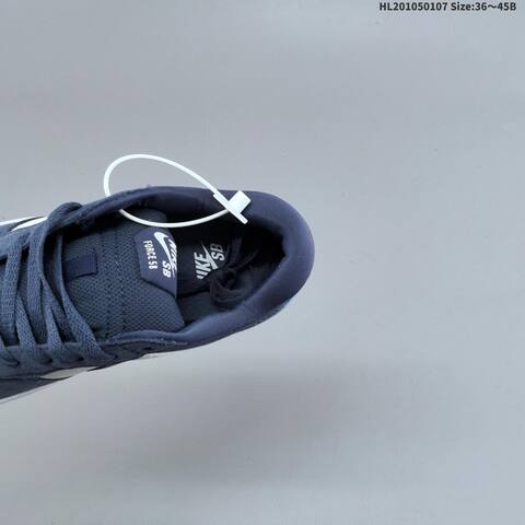 Nike SB Force 58 Navy Blue Light Blue White EU 36-45 Skate Shoe - Unisex (BS-62162)
