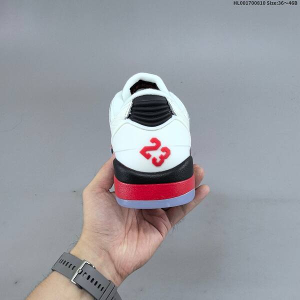 Jordan Air Jordan 5 white/red/black/ice blue 36~46B basketball