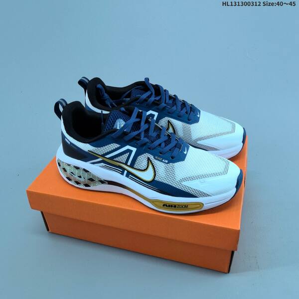 Nike Air Zoom Winflo V2 dark grey black white orange EU 40-45 running shoe
