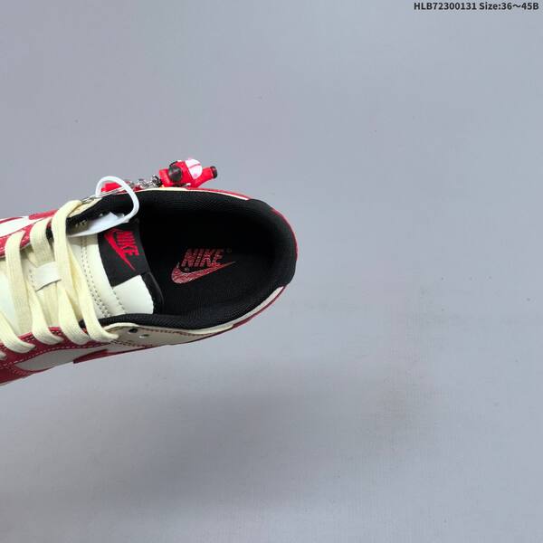 Nike Dunk Low Retro DIY sail red black cream EU 36-45 skate shoe