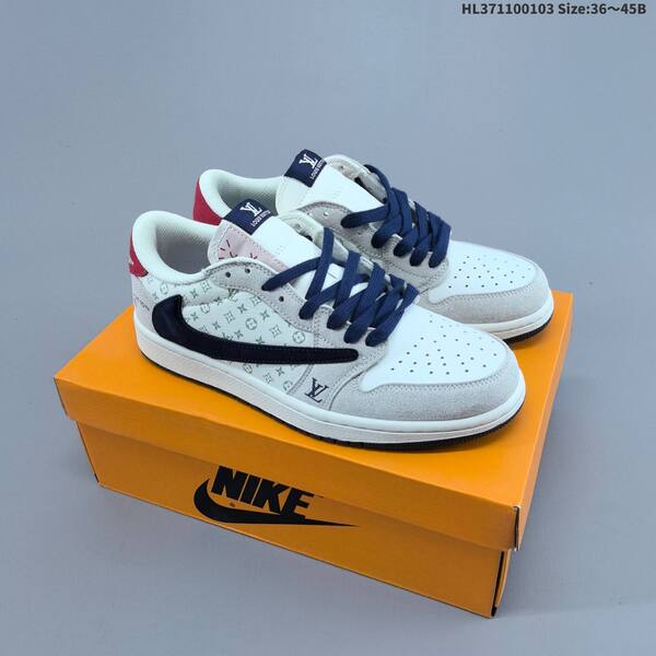 Jordan Air Jordan 1 Low x Travis Scott white/black/red EU 36-45 lifestyle