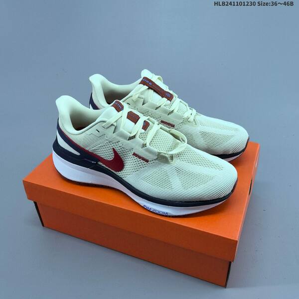 Nike Air Zoom Structure 25 black white olive EU 36-46 running shoe
