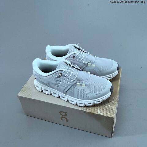 On Cloud 6 Navy White EU 36-45 Running Shoe Running Sneakers - Unisex (BS-69605)