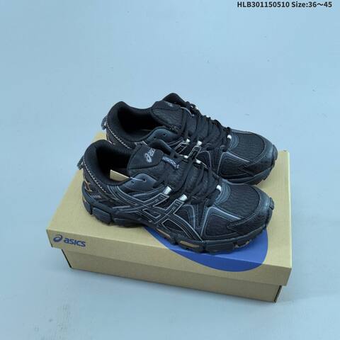 ASICS Gel-Kahana 8 Black Dark Grey Cream EU 36-45 Trail Shoe Trail Running Sneakers - Unisex (BS-68852)