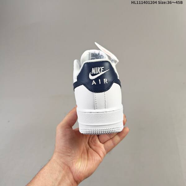 Nike Air Force 1 07 white dark navy blue EU 36-45 sneaker
