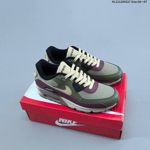 Nike Air Max 90 Wheat Sail Brown Gum EU 36-47 Sneaker - Unisex (BS-61101)