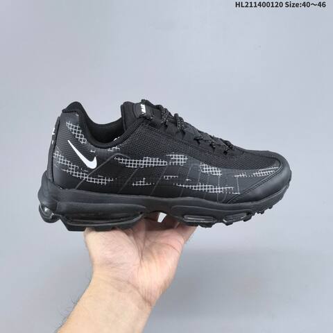 Nike Air Max 95 Black Grey EU 40-46 Running Shoe - Men's (BS-61879)