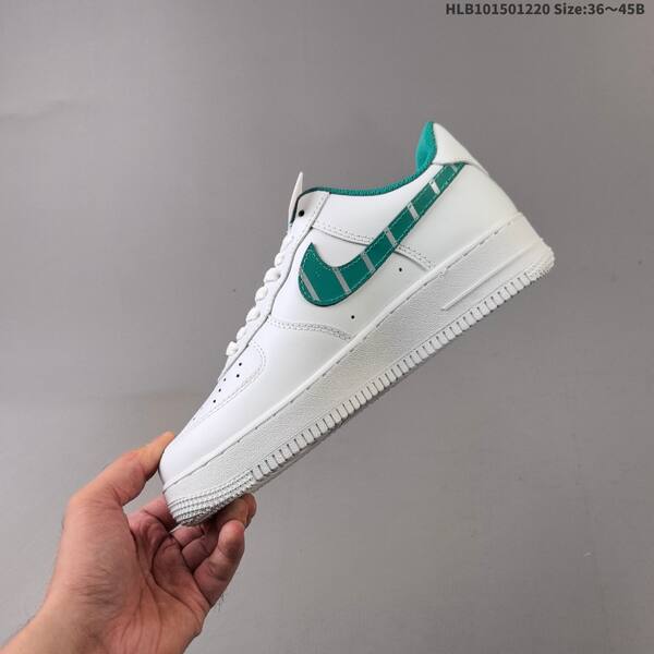 Nike Air Force 1 07 CW2288-111 white teal red grey EU 36-45 sneaker
