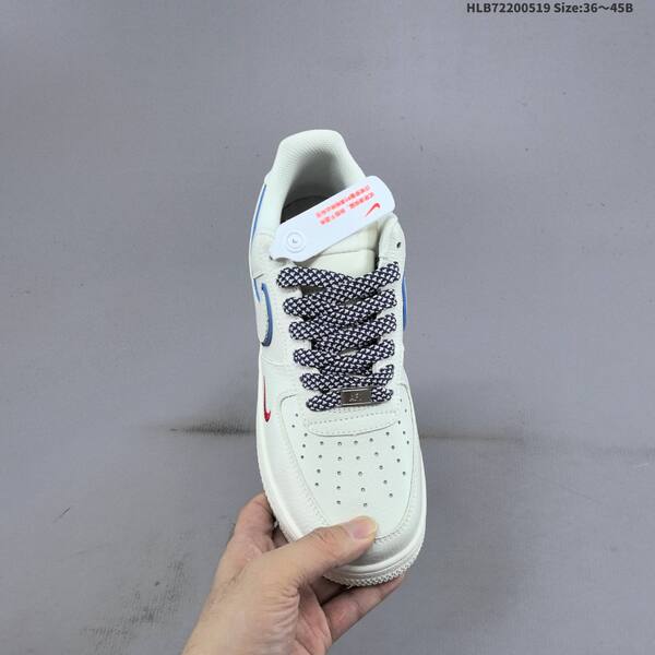 Nike Air Force 1 07 Low Supreme off white navy blue red EU 36-45 sneaker