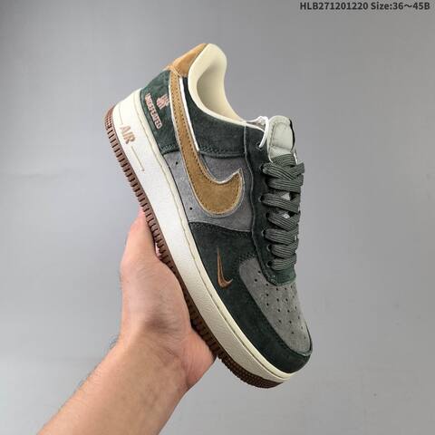Nike Air Force 1 07 LV8 Light Blue Off White Red EU 36-45 Sneaker - Unisex (BS-62553)