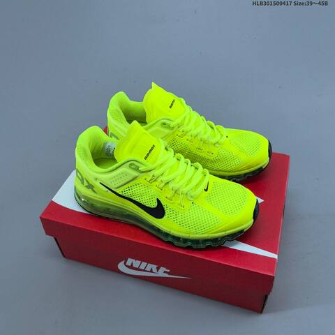 Nike Air Max 2013 Volt Black Cream Pink EU 39 45 Running Shoe EU 39-45 - Unisex (BS-60680)