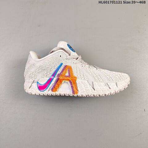 Nike JA3 EP Light Beige Pink Purple Blue Orange EU 39-46 Basketball Shoe - Unisex (BS-63345)