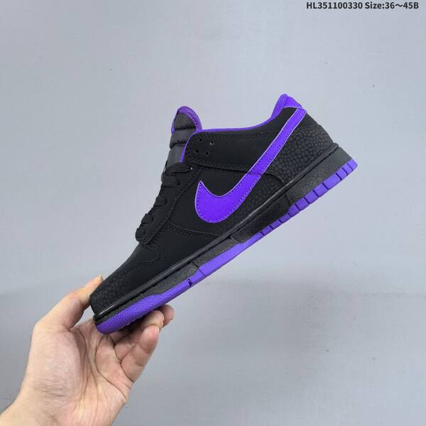 Nike SB Dunk Low IM0581-001 black purple EU 36-45 skate shoe